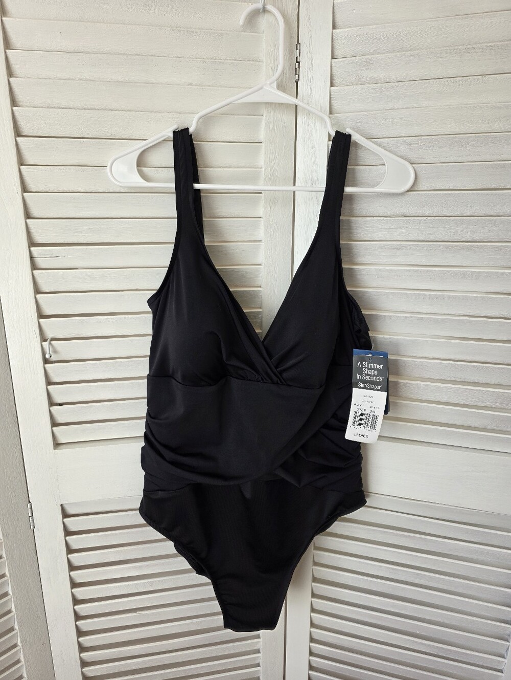 Reebok Slim Shaper One-Piece Swimsuit Size 20